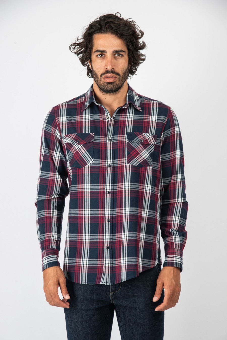 Camicie Cotton&Silk | Camicia Quadri Flanella