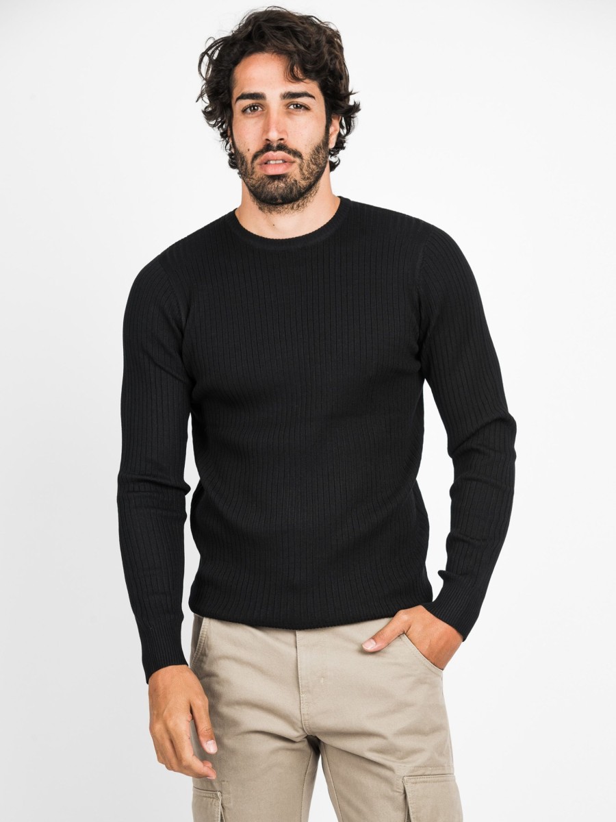 Maglie Cotton&Silk | Maglia A Coste Larghe