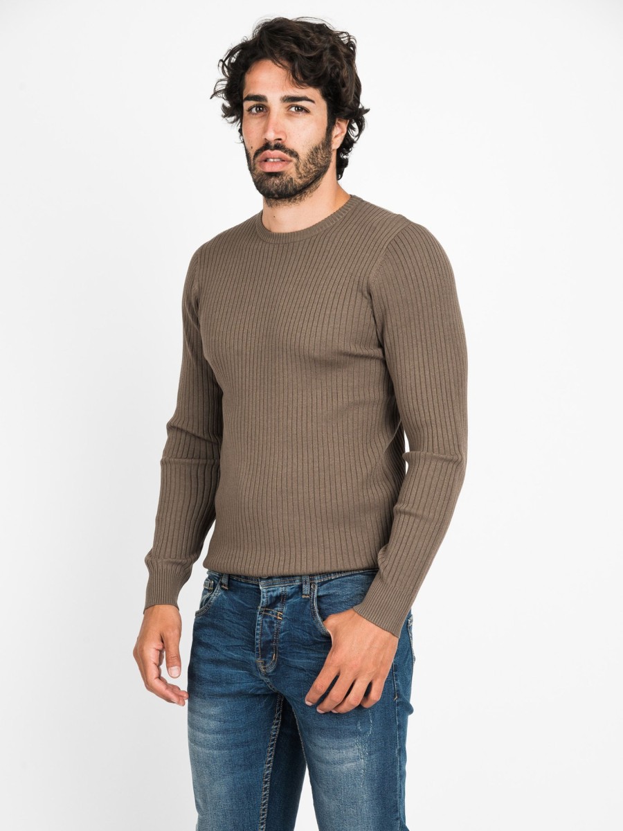 Maglie Cotton&Silk | Maglia A Coste Larghe