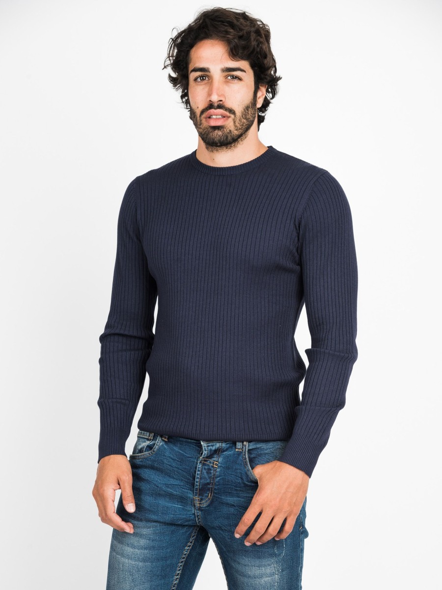 Maglie Cotton&Silk | Maglia A Coste Larghe