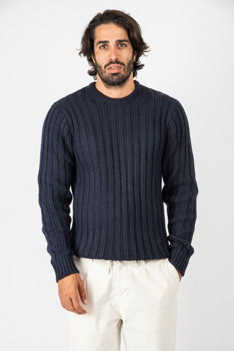 Maglie Cotton&Silk | Maglia Tramata Coste Larghe