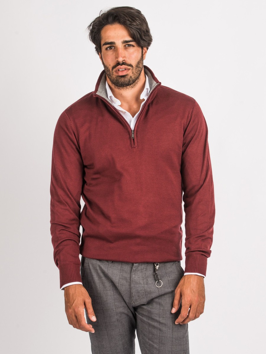 Maglie Cotton&Silk | Lupetto Zip